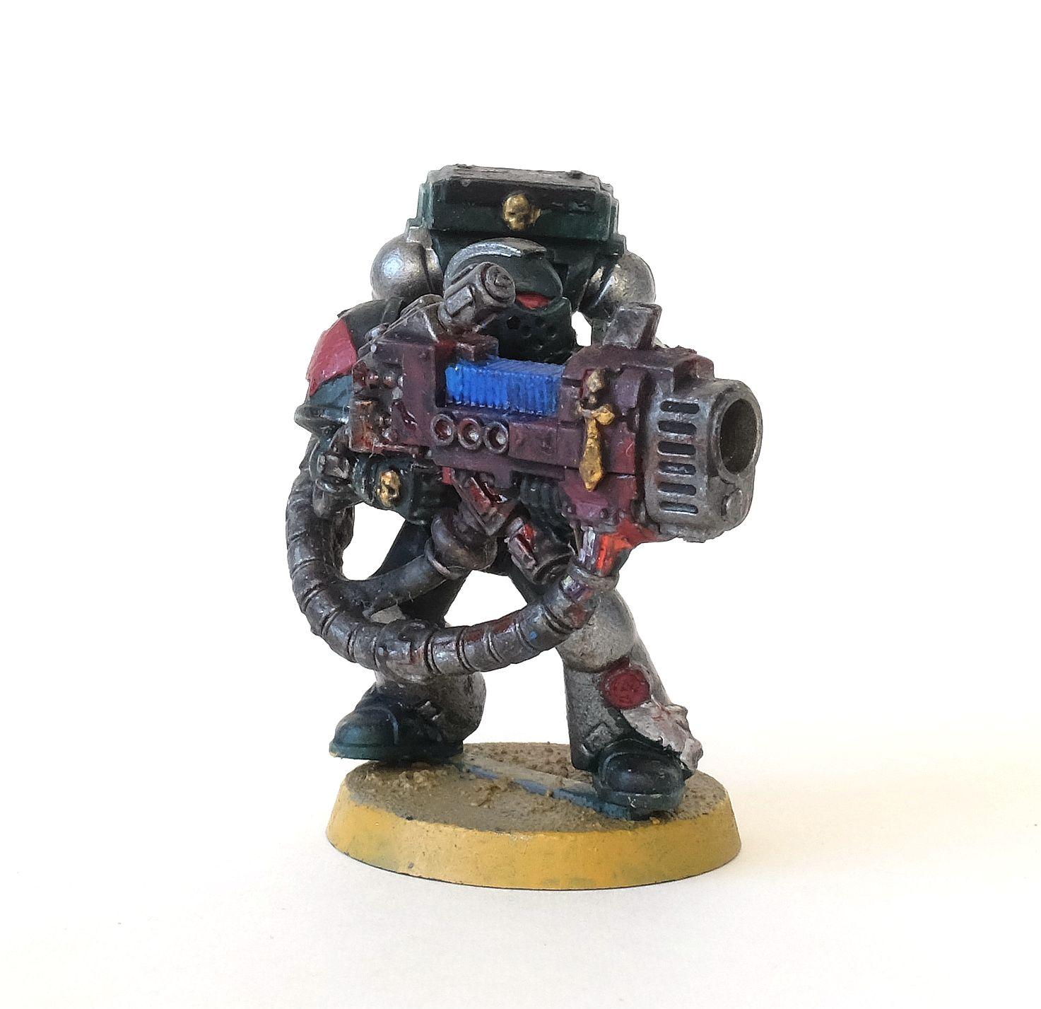 Dark Angels, Plasma Cannon Iron Angel with Plasma Cannon Gallery